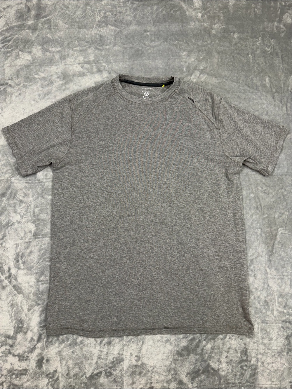 Tasc Carrollton Men's Grey Performance Short Sleeve Tee